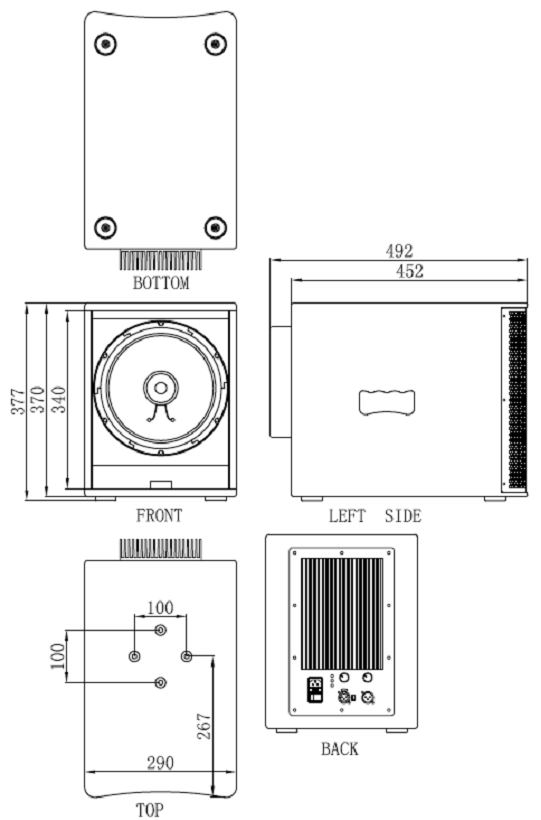 U10SA 10寸有源超低频扬声器 4.png